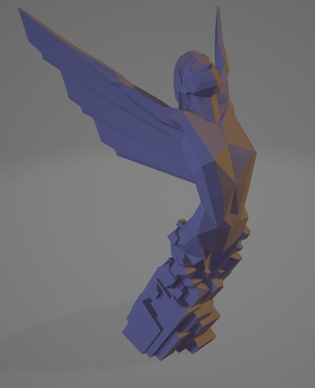 The Game Awards Trophy  3D print model_4
