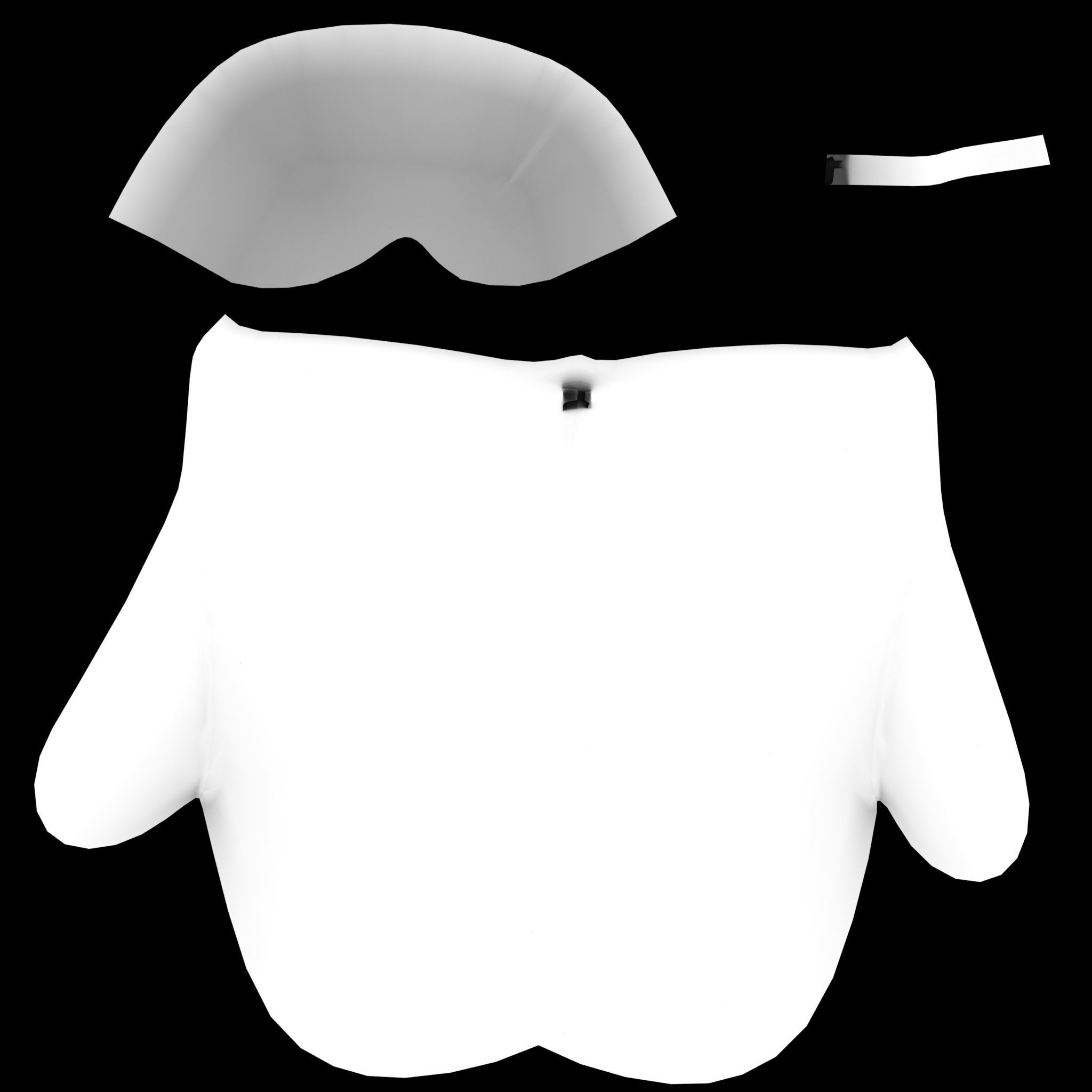 Cooking Gloves Low-poly 3D model_13