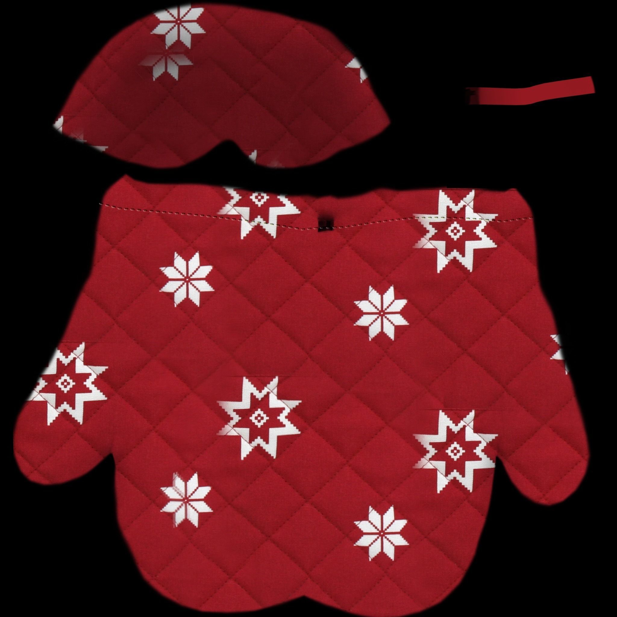 Cooking Gloves Low-poly 3D model_9