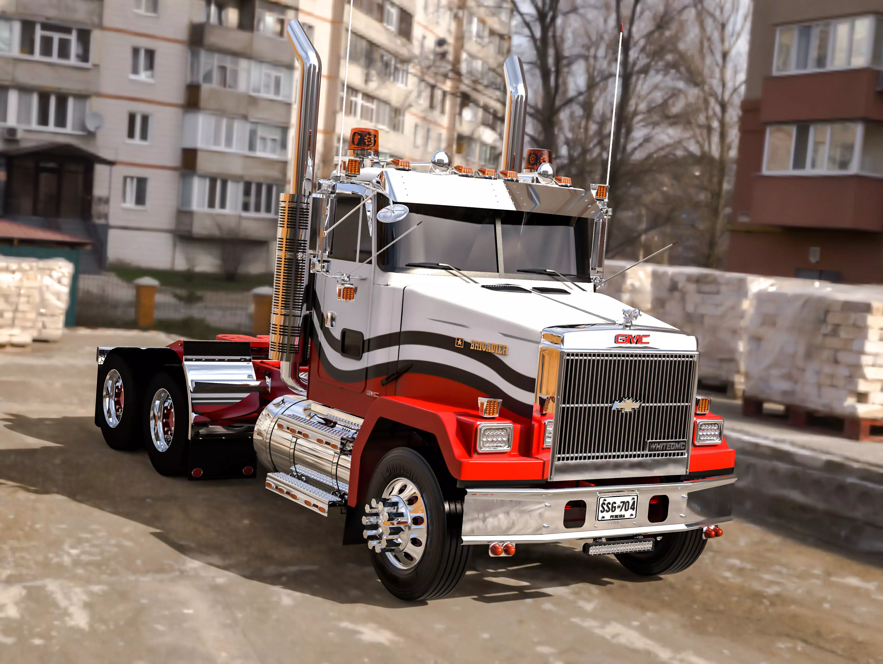 GMC Brigadier 3D model