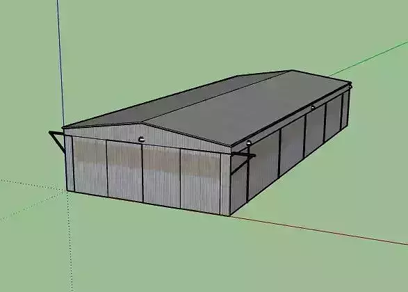 Hangar with Details