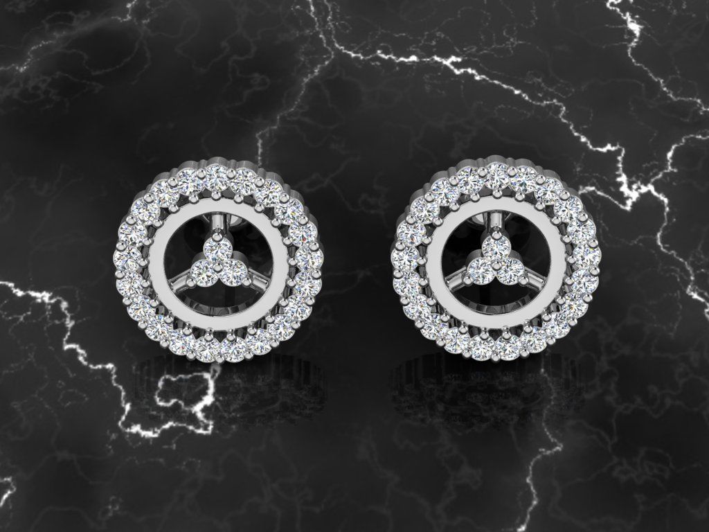 Jewelry Earring 3D print model_7