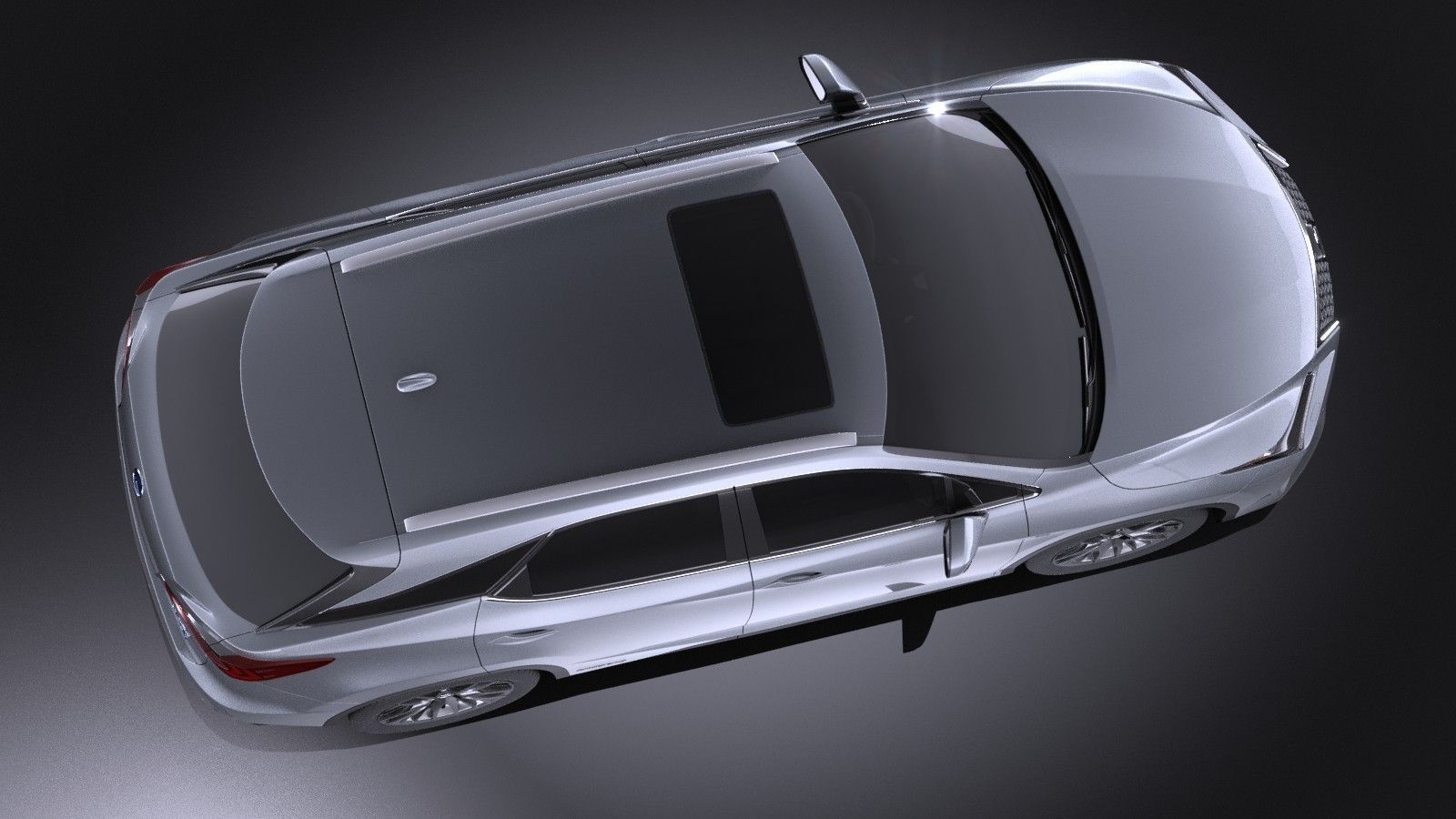 Lexus RX 450h 2016 f-type 3D model_7