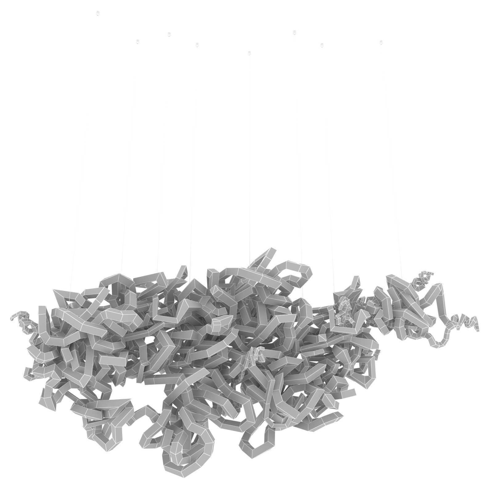 Stine Bidstrup Light Entanglements glass sculpture 3D model_8