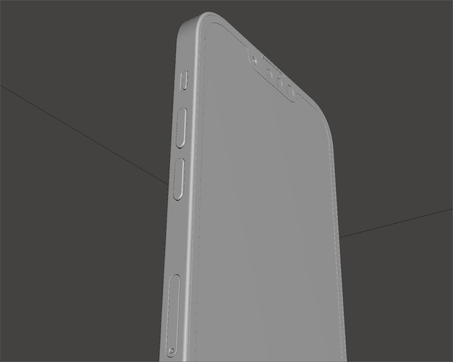 Apple iPhone 13 stl 3D model_20