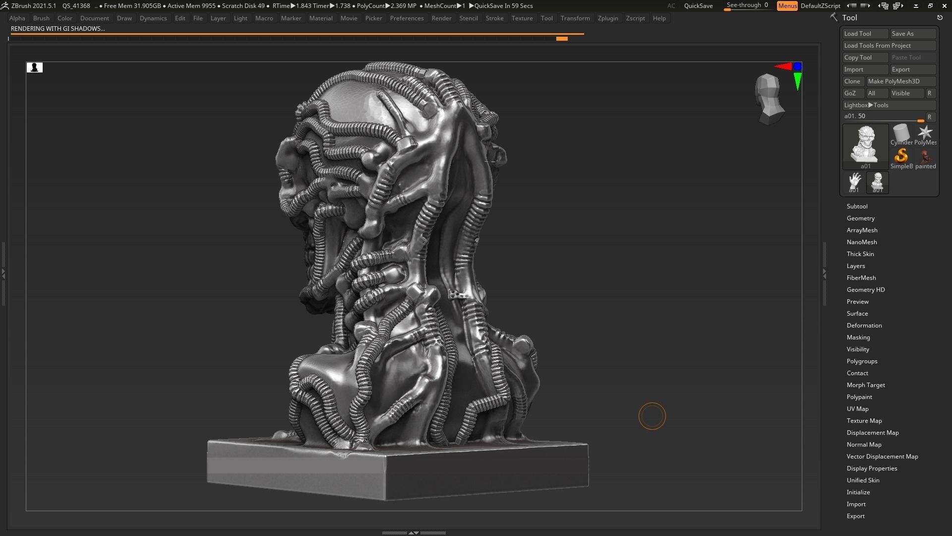 Skull 3d print model 100 3D print model_11