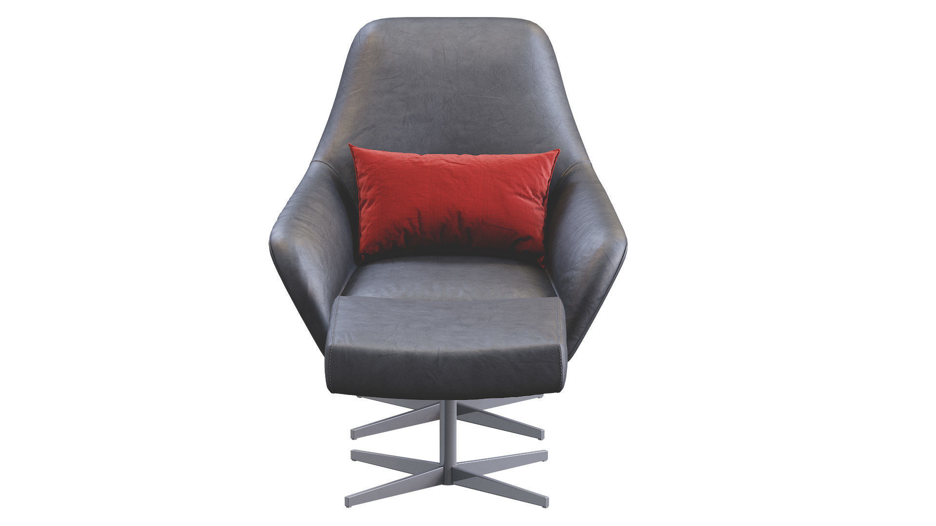 Armchair  Confort Leathet 3D model_1