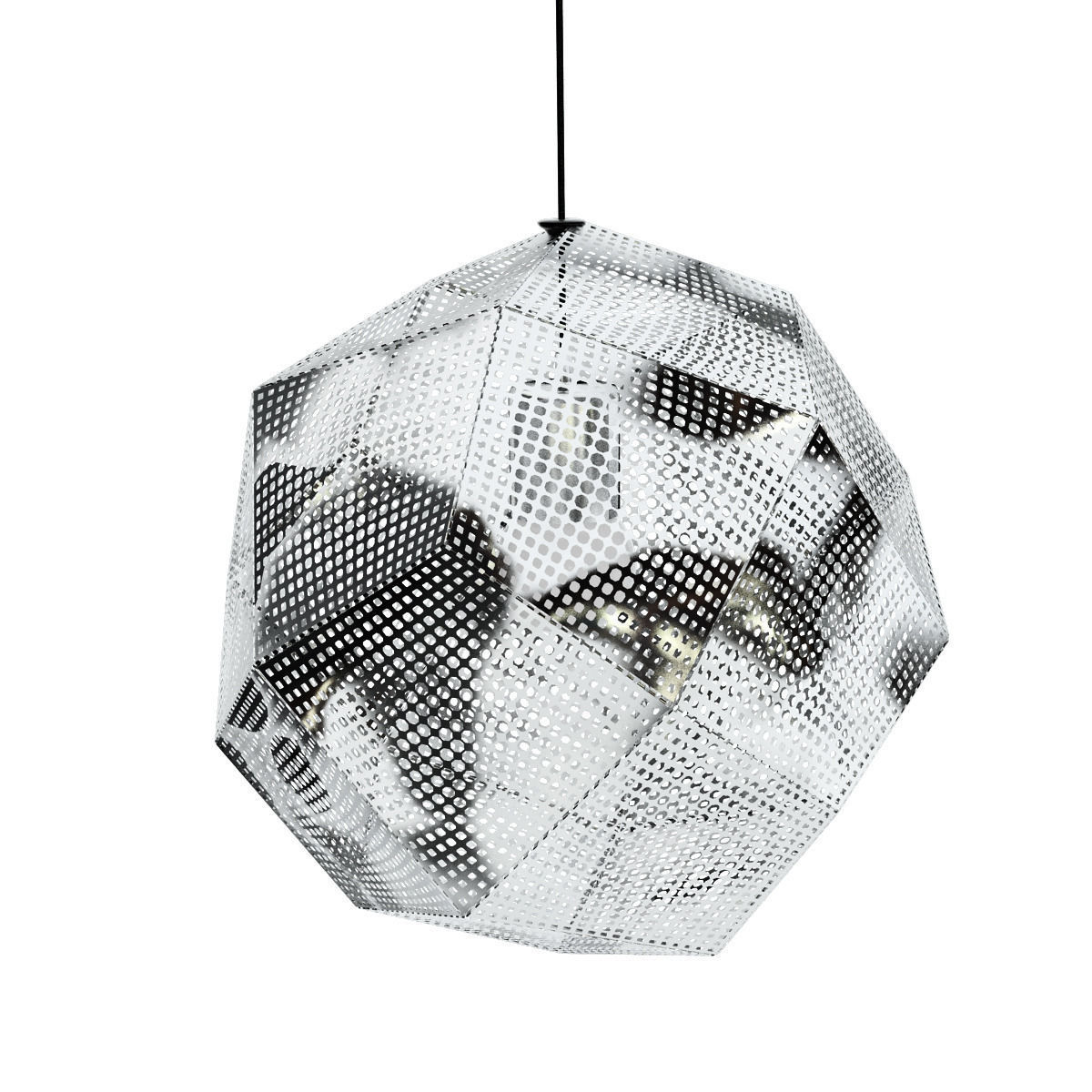 Pendant lamp Etch Shade D32 3D model_2