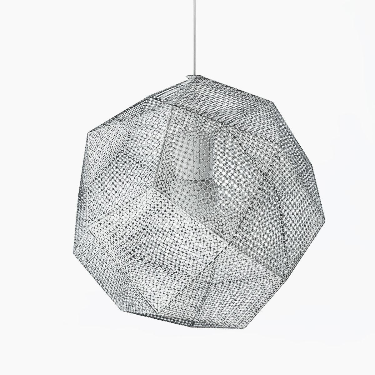 Pendant lamp Etch Shade D32 3D model_4