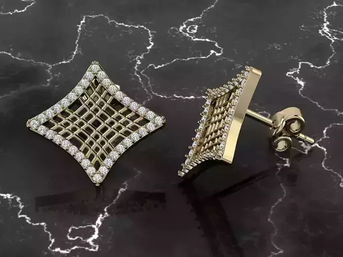 Jewelry Earring 3D print model
