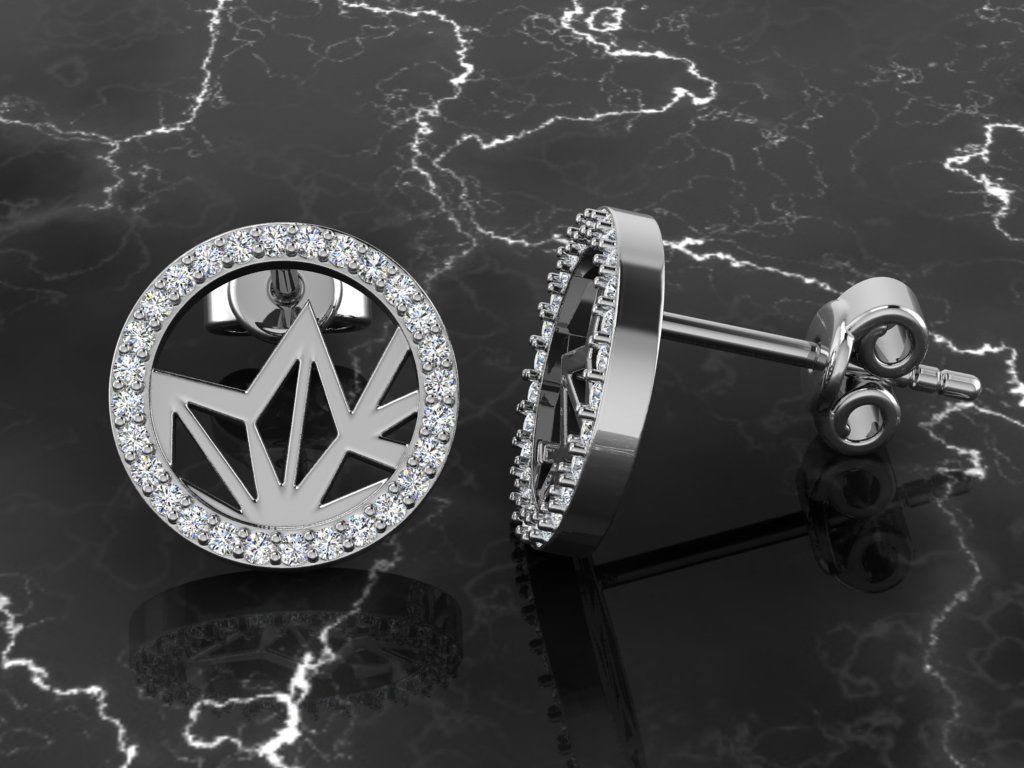 Earring Jewelry 3D print model_6