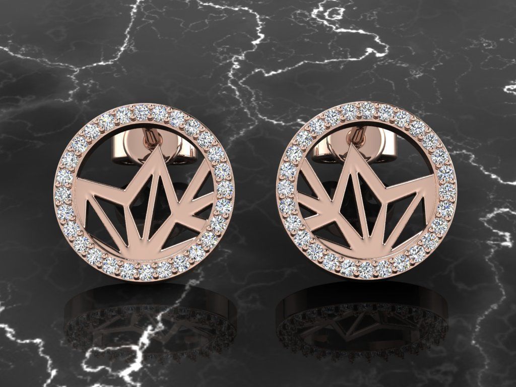 Earring Jewelry 3D print model_2