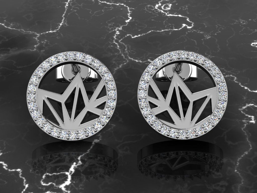 Earring Jewelry 3D print model_7