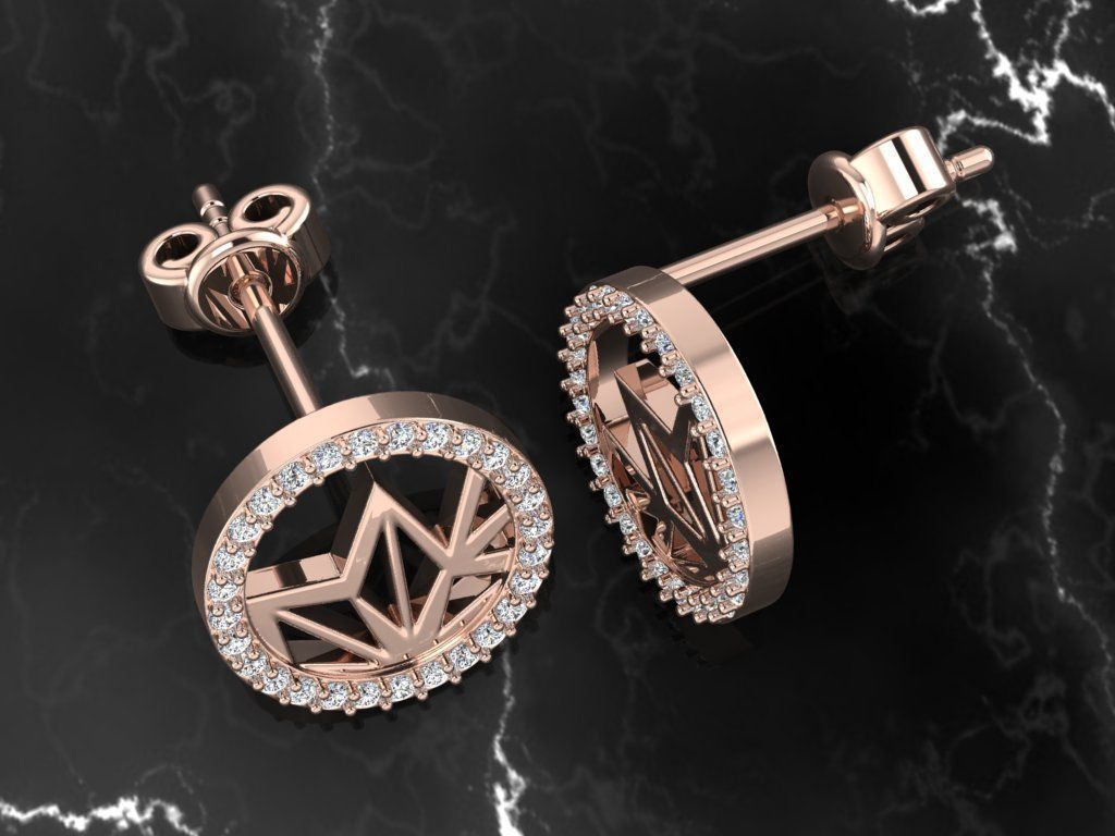 Earring Jewelry 3D print model_5