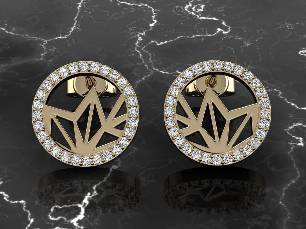 Earring Jewelry 3D print model_9