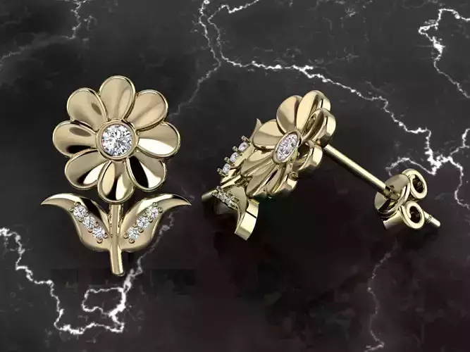 Earring Jewelry 3D print model