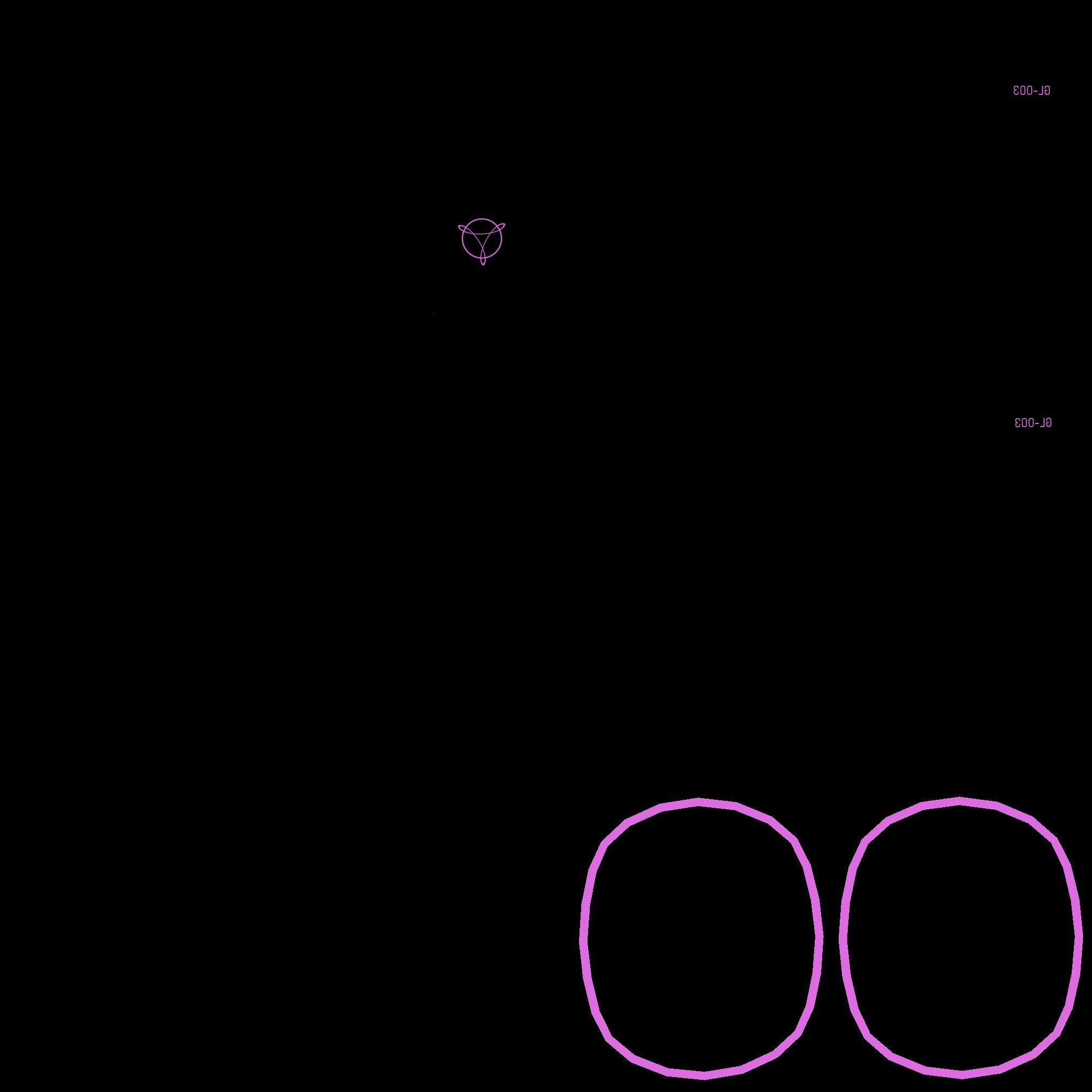 Headset 10 - Black Pink - Character Fashion Design Low-poly 3D model_16