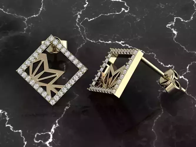 Earring Jewelry 3D print model