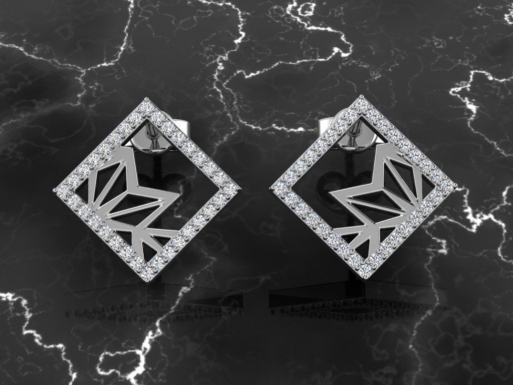 Earring Jewelry 3D print model_7