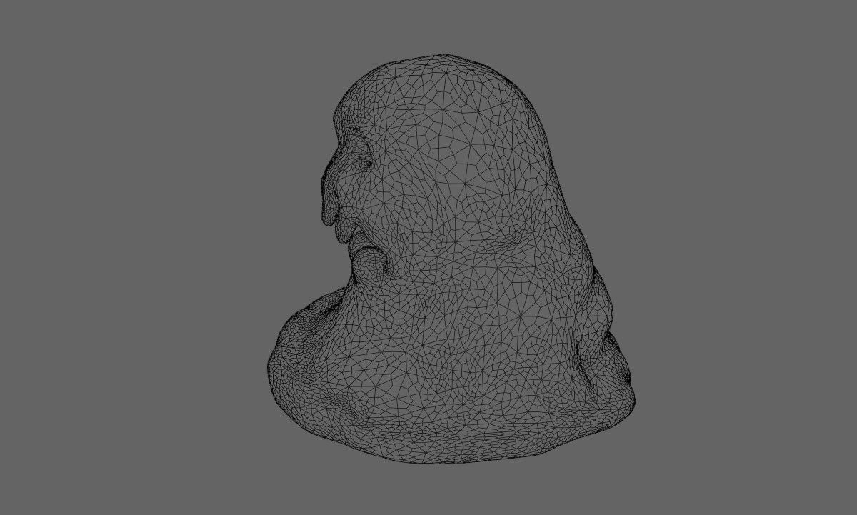 Slime Creature Low-poly 3D model_21