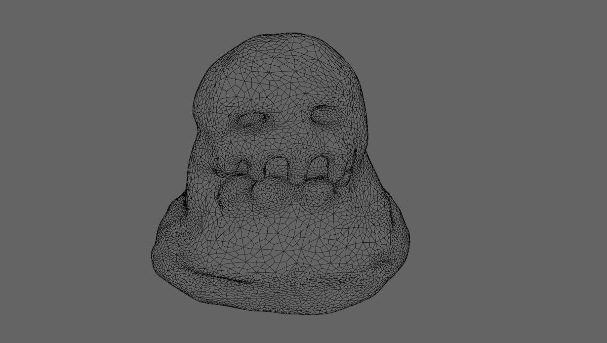 Slime Creature Low-poly 3D model_20
