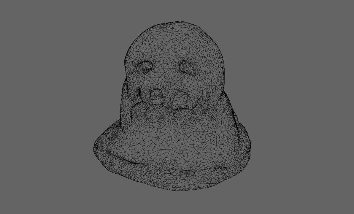 Slime Creature Low-poly 3D model_23
