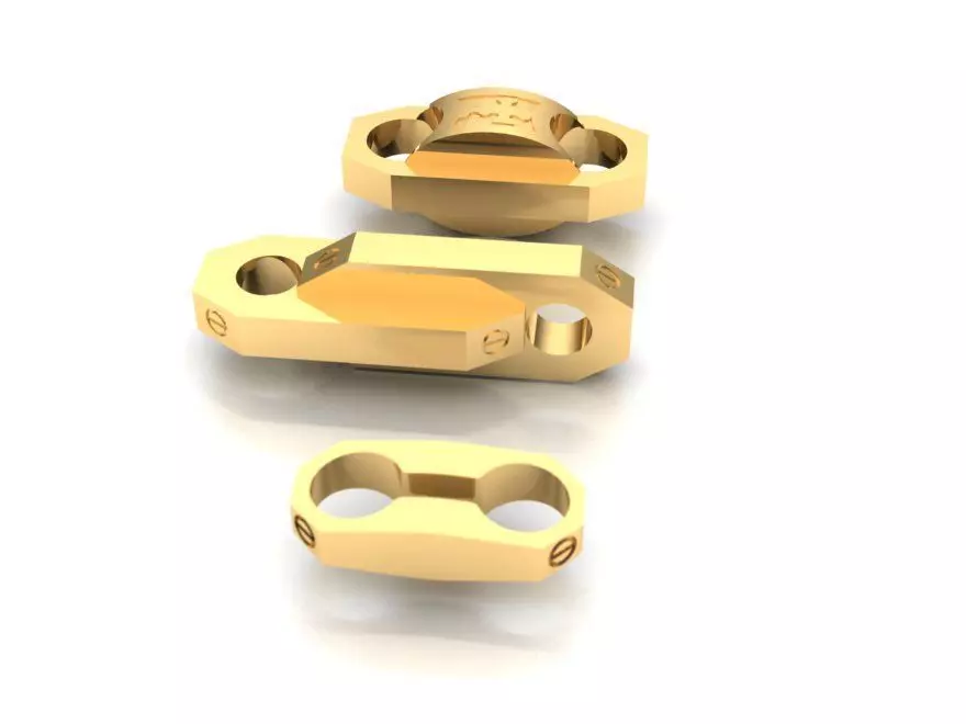 braclet zip 3D print model