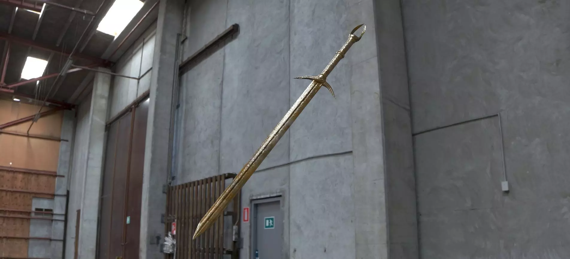 Deaths Sword 3D model_0