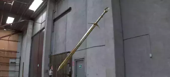 Deaths Sword 3D model