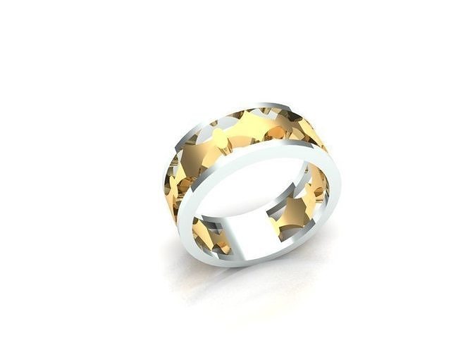ring corona jewel 3D print model
