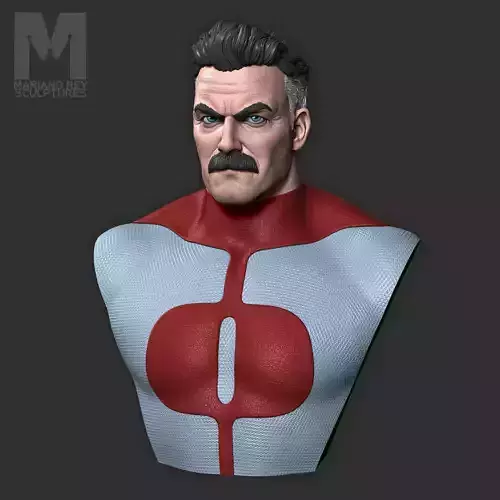 OMNIMAN Nolan Grayson Bust - Invincible