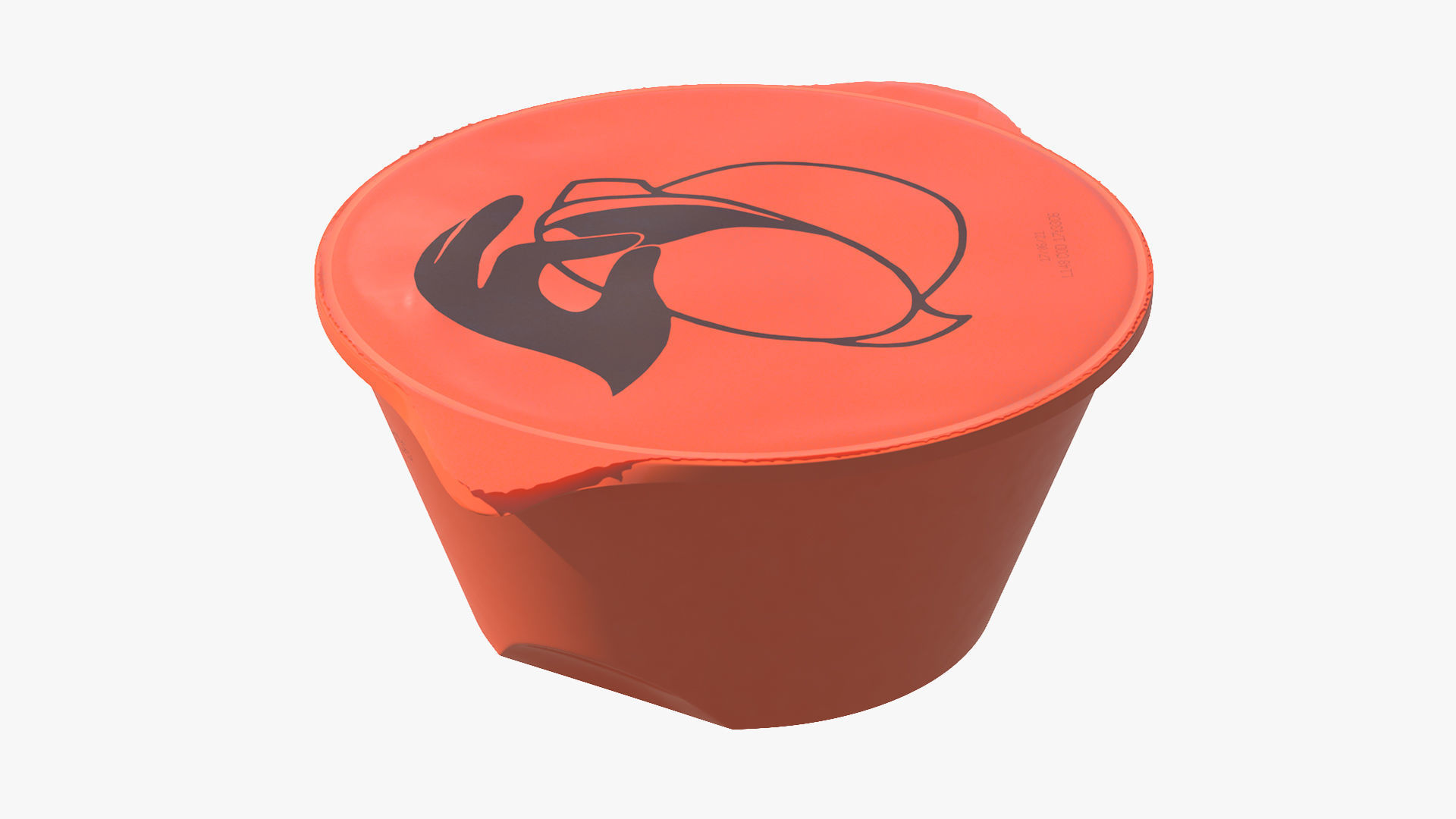 Disposable Soup Bowl 3D model_17