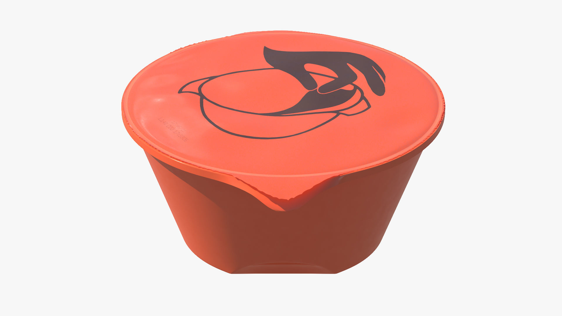 Disposable Soup Bowl 3D model_12
