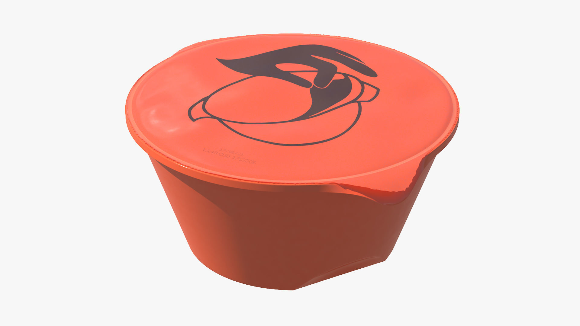 Disposable Soup Bowl 3D model_13