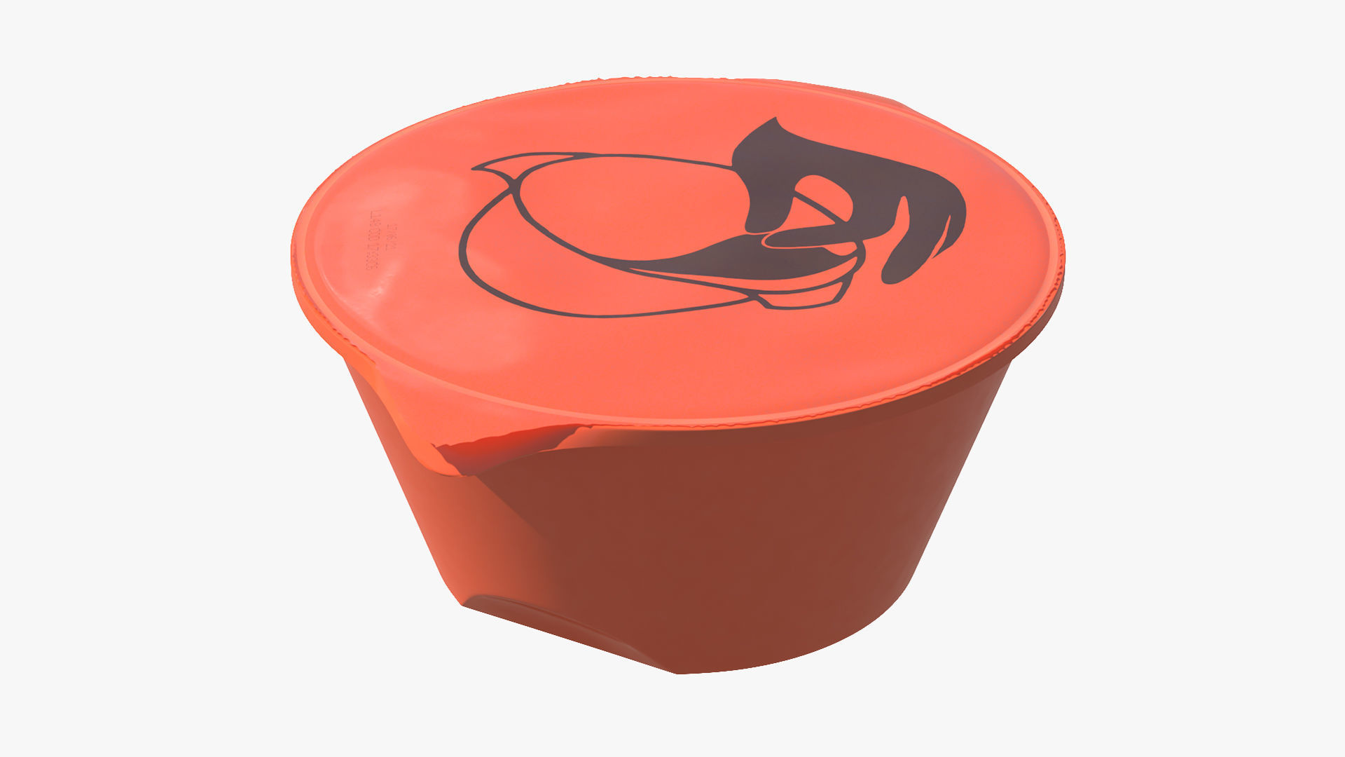 Disposable Soup Bowl 3D model_11
