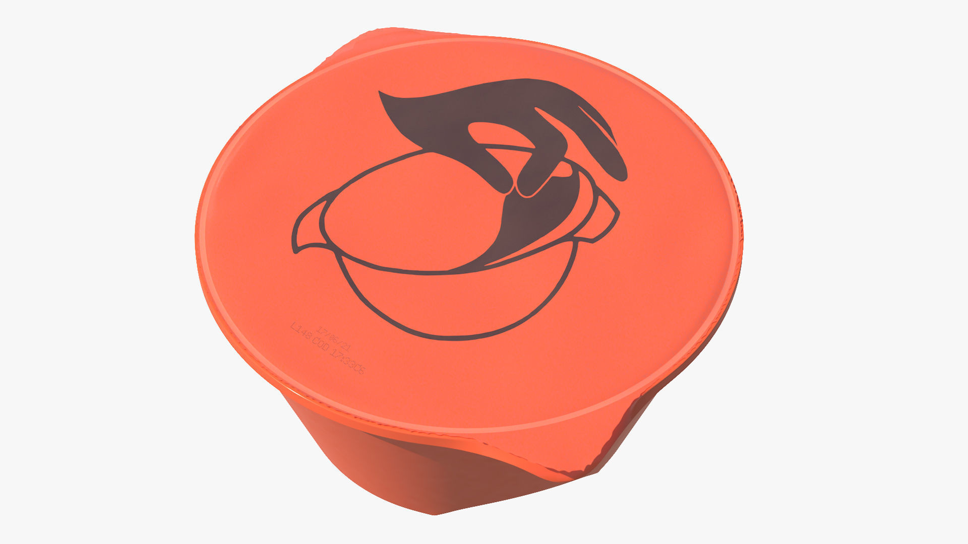 Disposable Soup Bowl 3D model_1