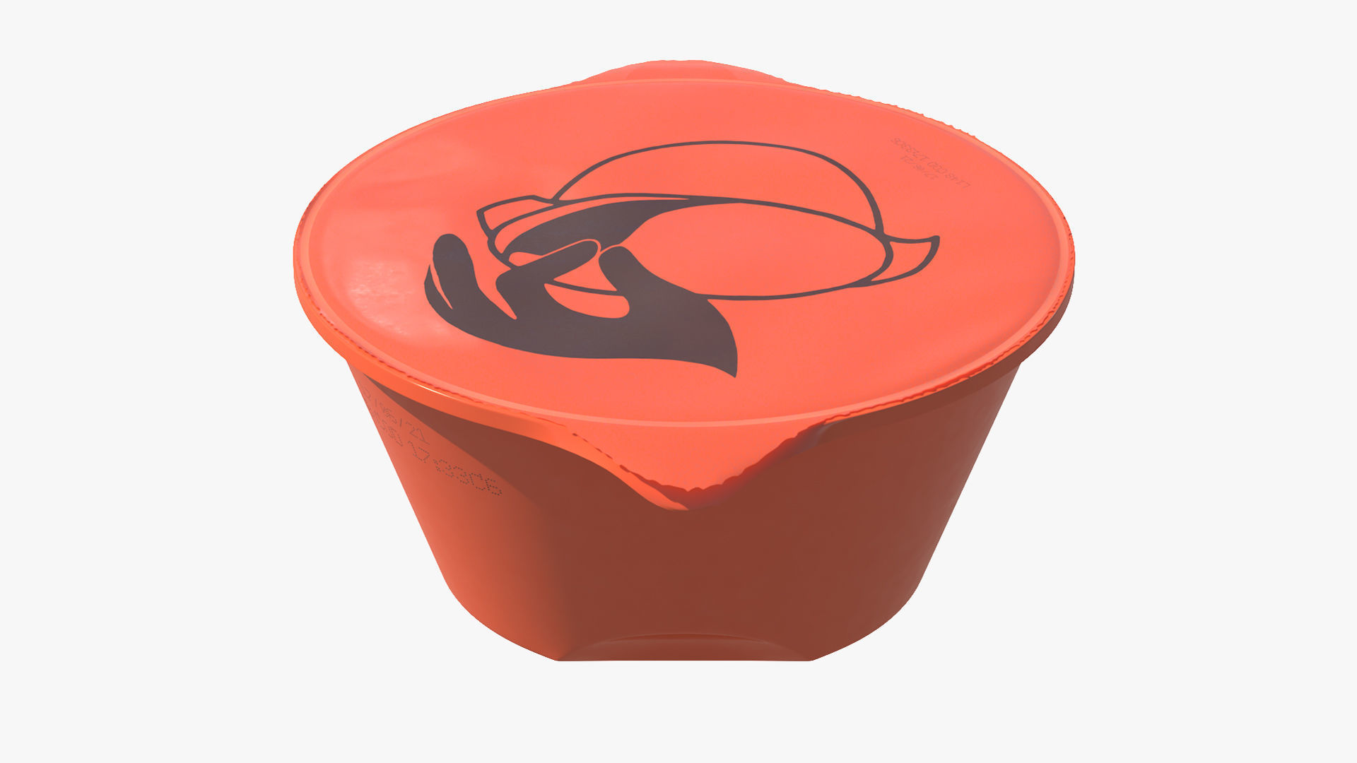 Disposable Soup Bowl 3D model_6