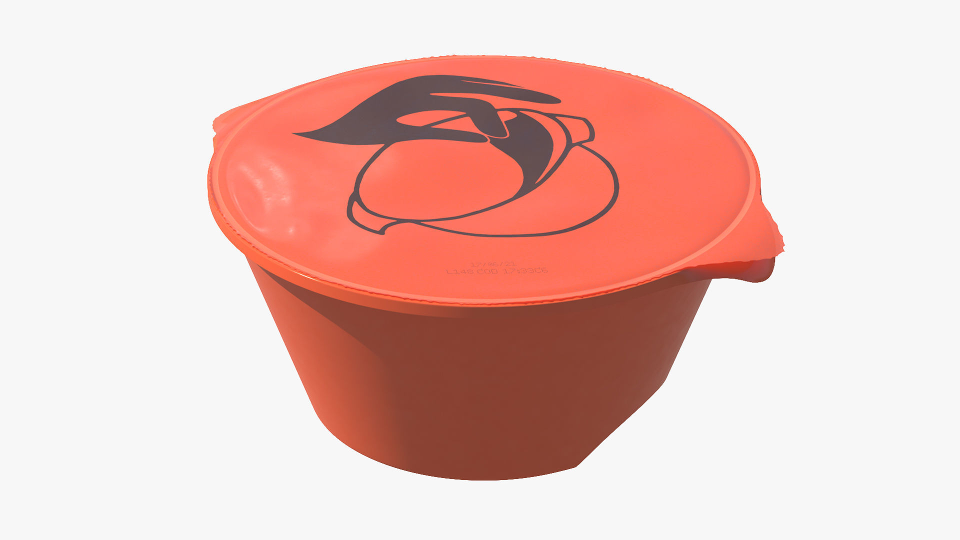 Disposable Soup Bowl 3D model_14