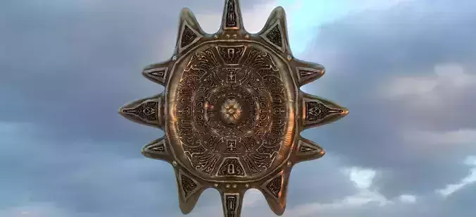 Ancient Calendar 3D model