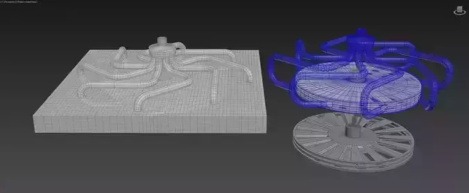 Octo Vortex Tesla Turbine - Concept 02