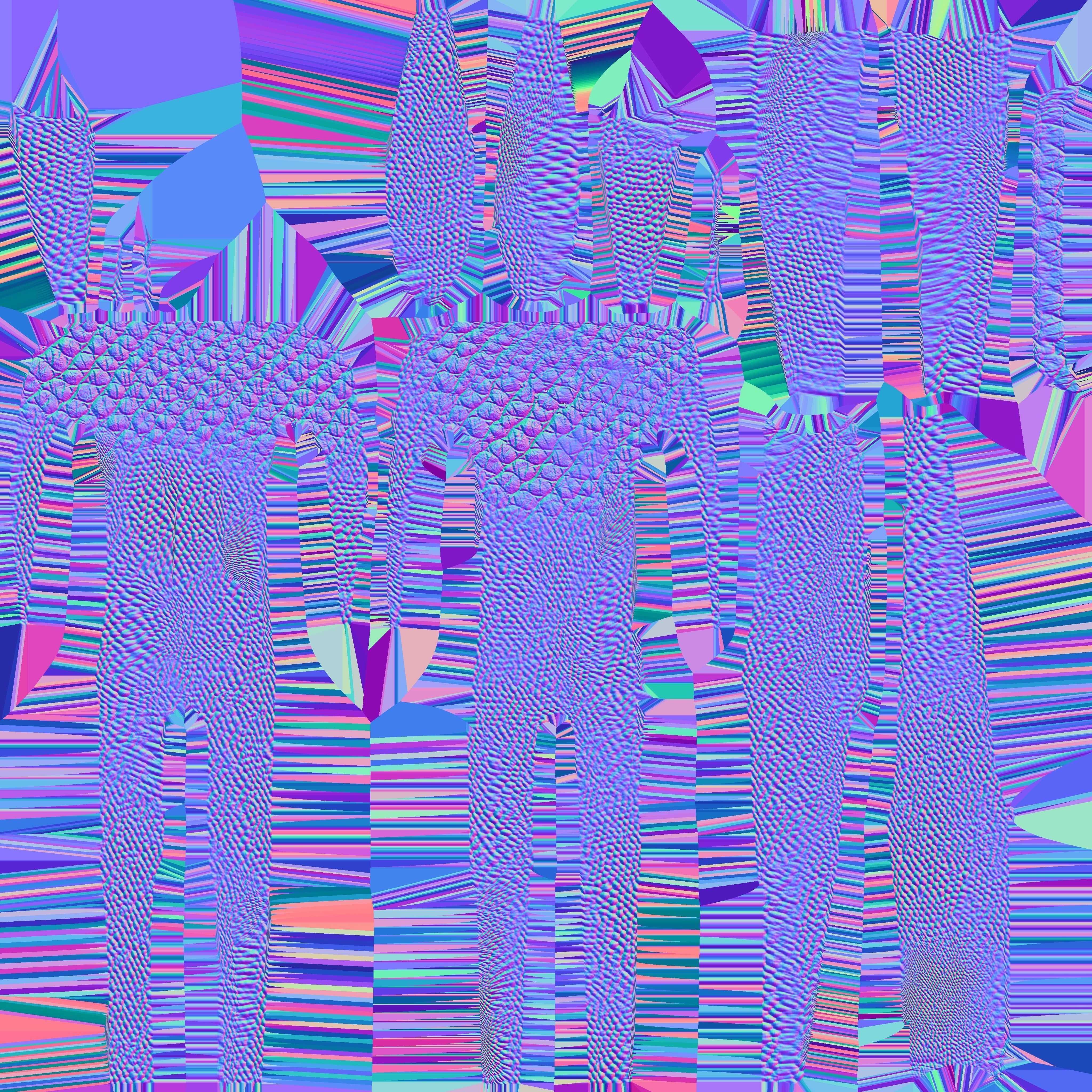 Dragon Born Character Model 3D model_13