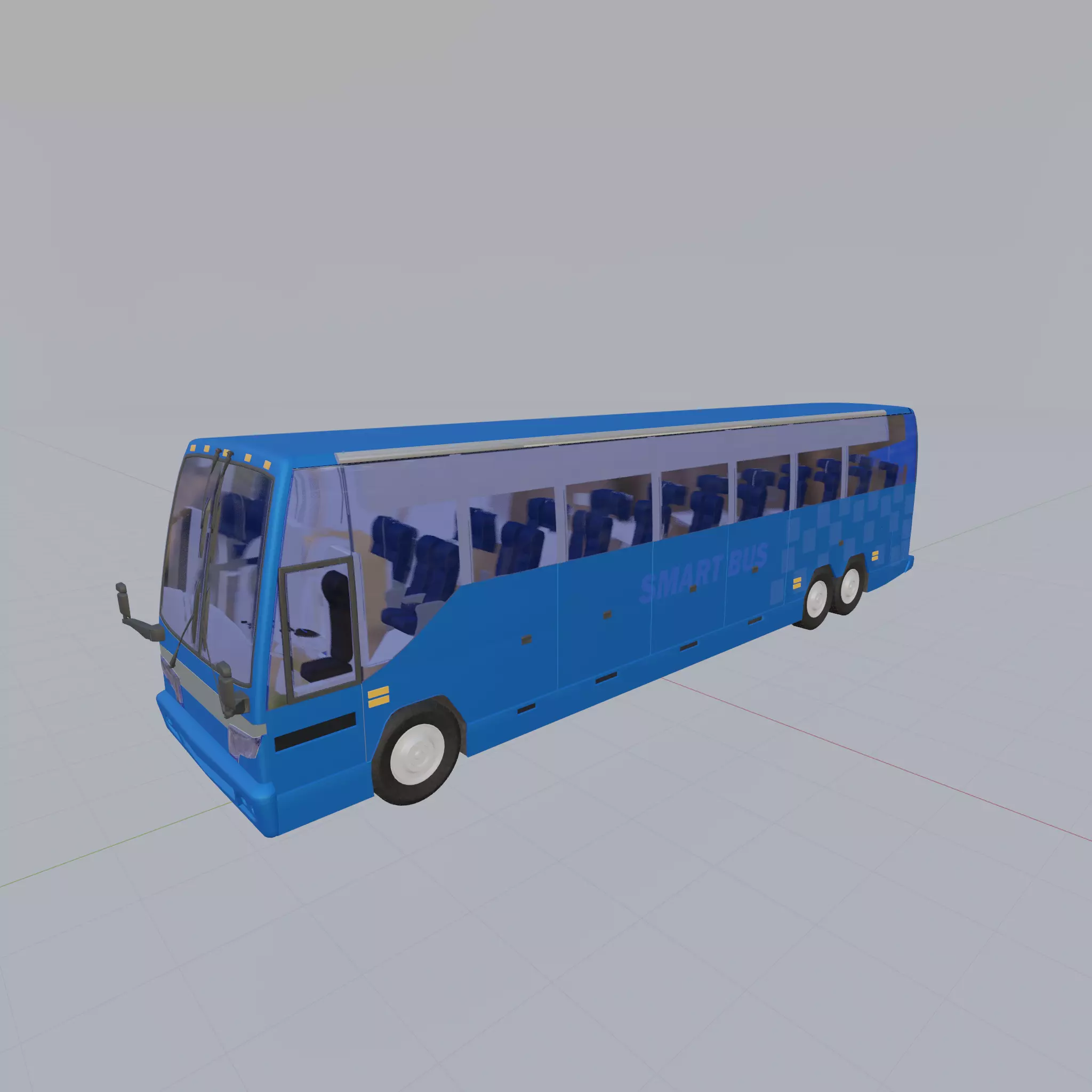 Smart Bus 3D model_0