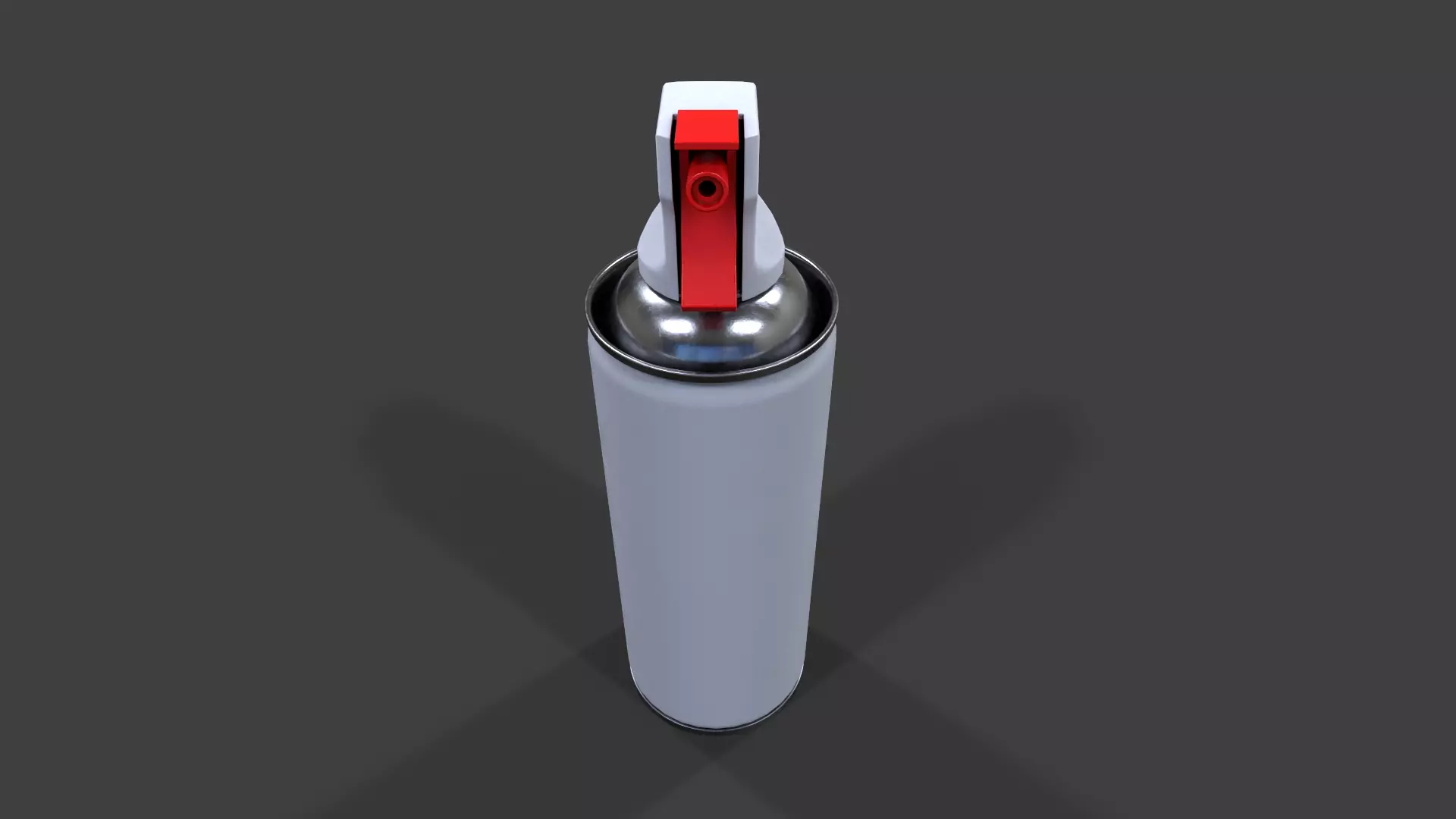 Compressed Air Can V01 - Low Poly Low-poly 3D model_0