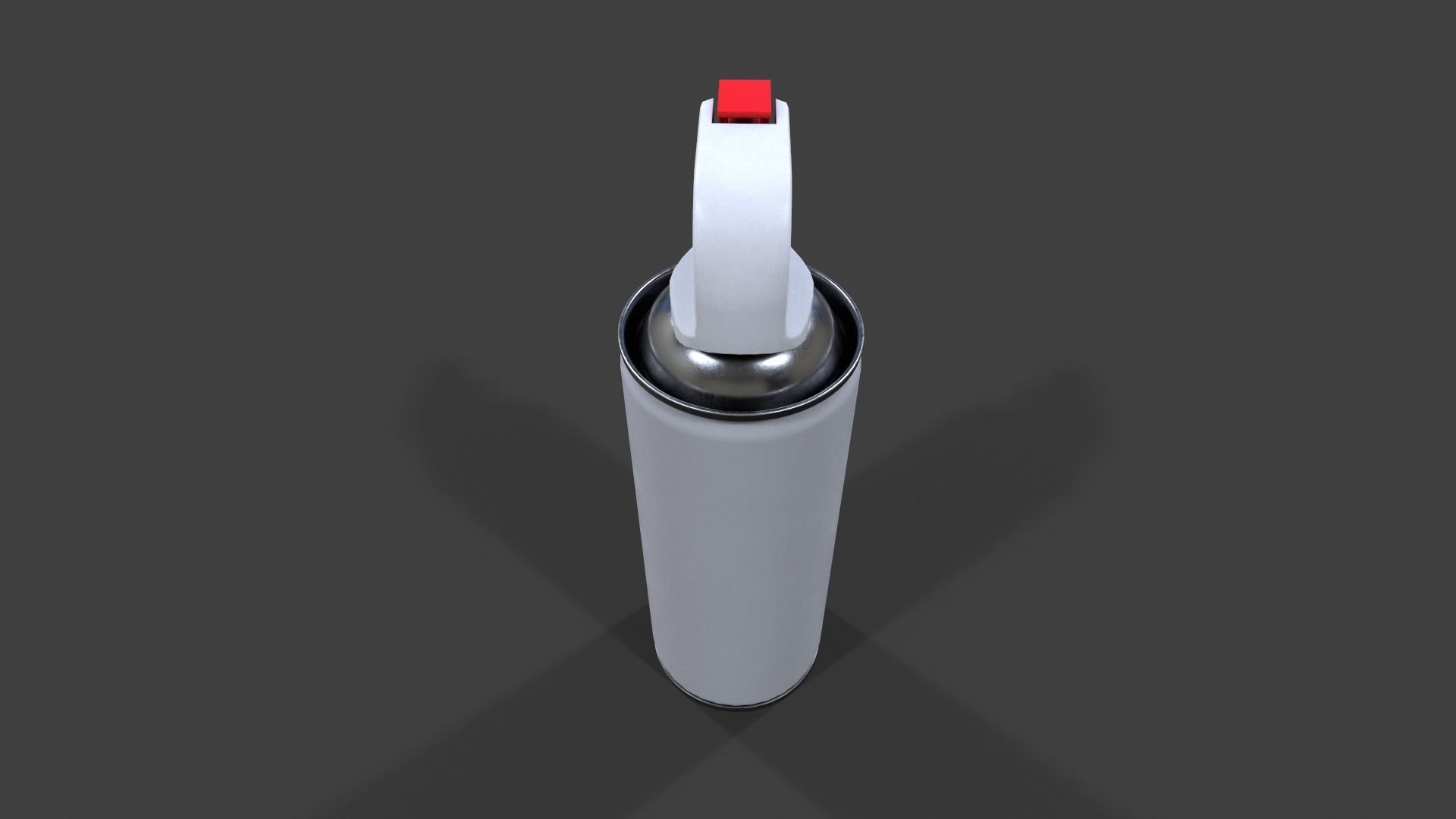 Compressed Air Can V01 - Low Poly Low-poly 3D model_8