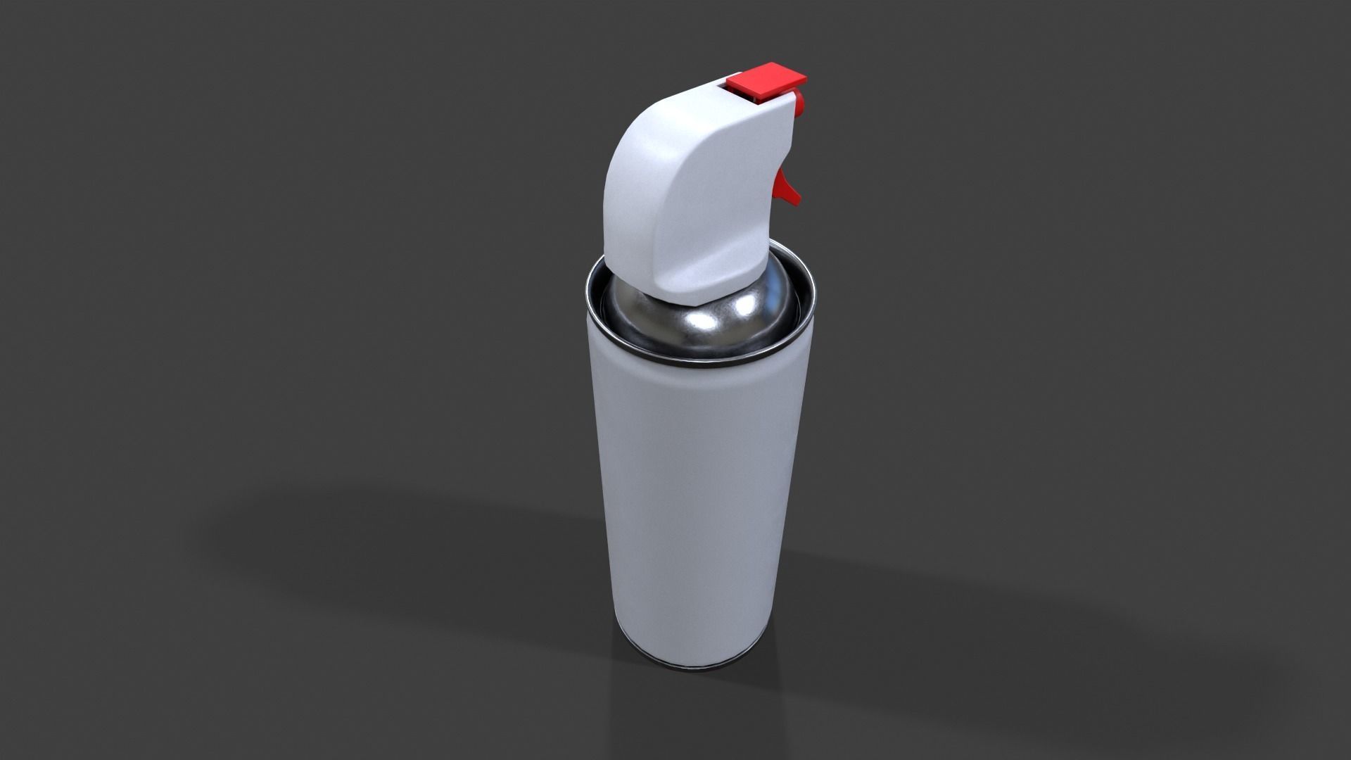 Compressed Air Can V01 - Low Poly Low-poly 3D model_6