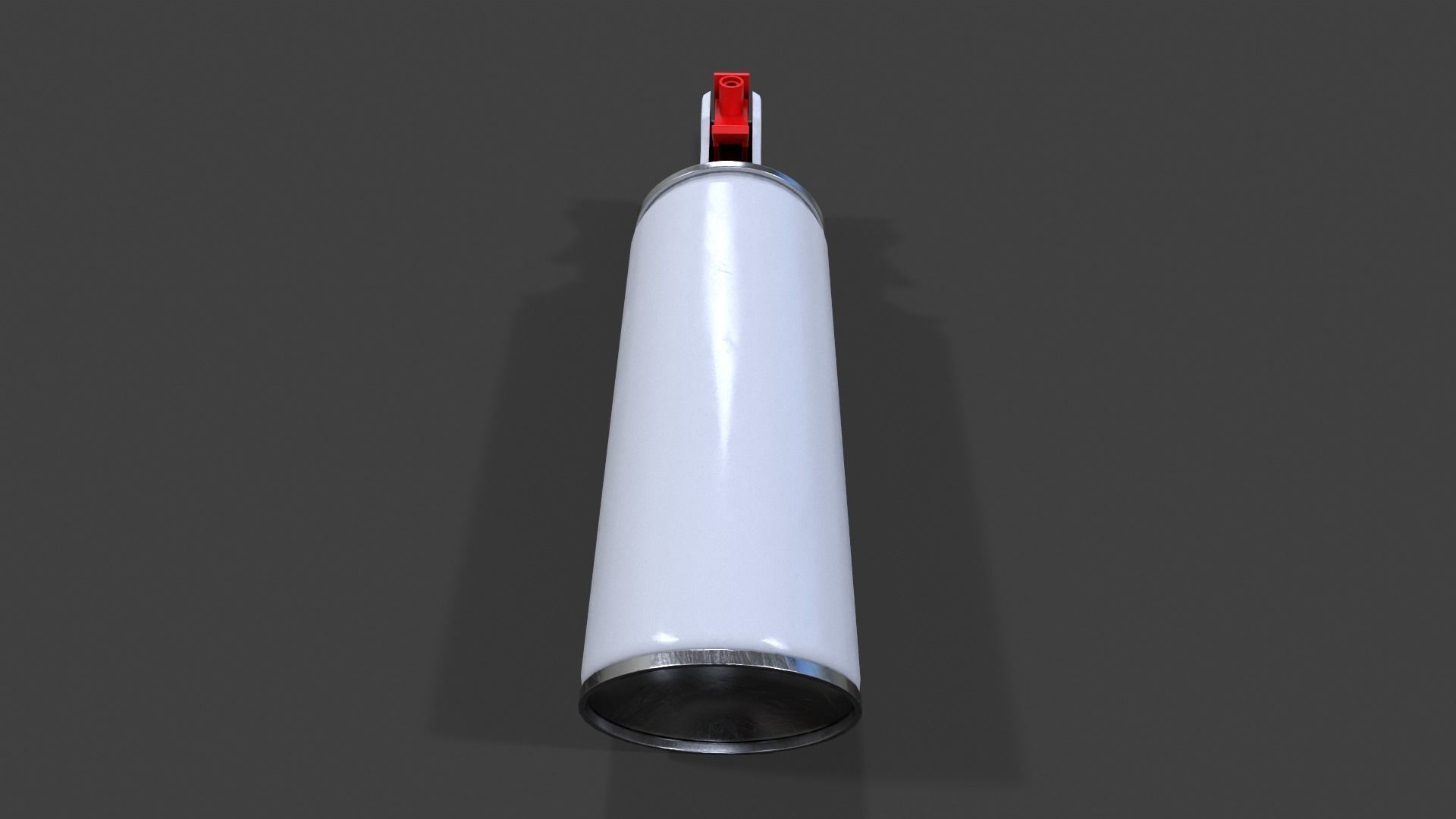 Compressed Air Can V01 - Low Poly Low-poly 3D model_14