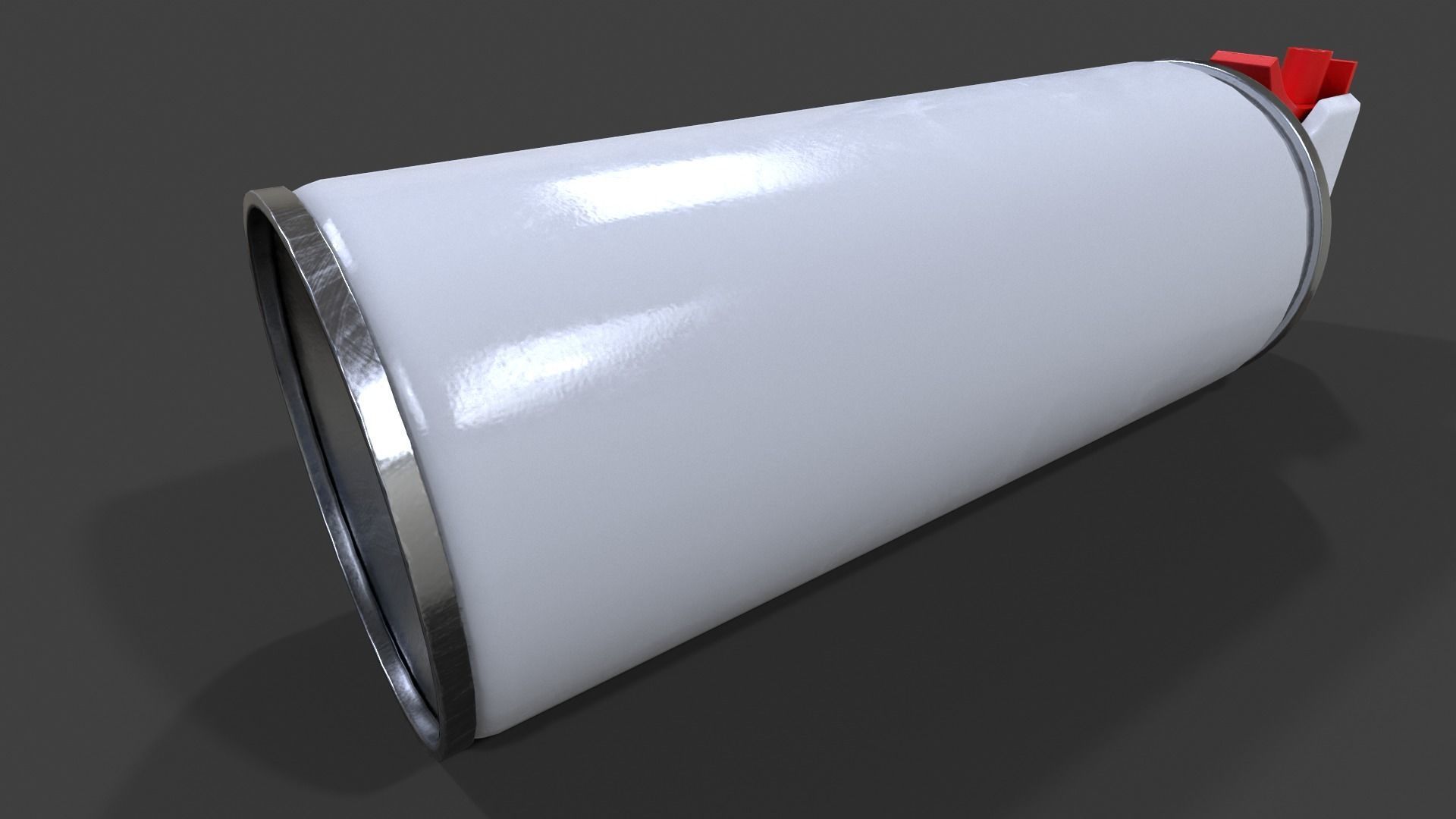 Compressed Air Can V01 - Low Poly Low-poly 3D model_26