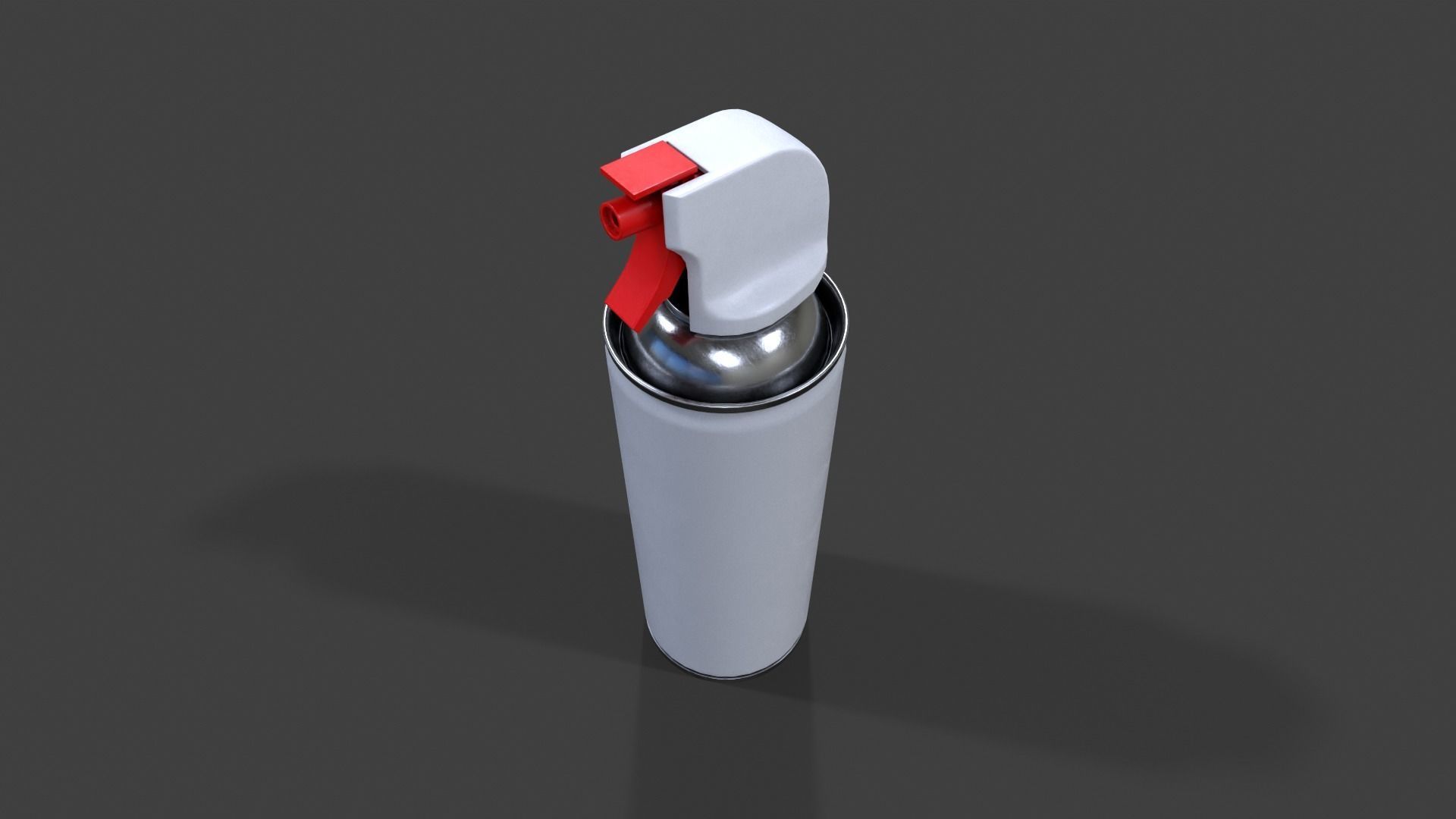 Compressed Air Can V01 - Low Poly Low-poly 3D model_12