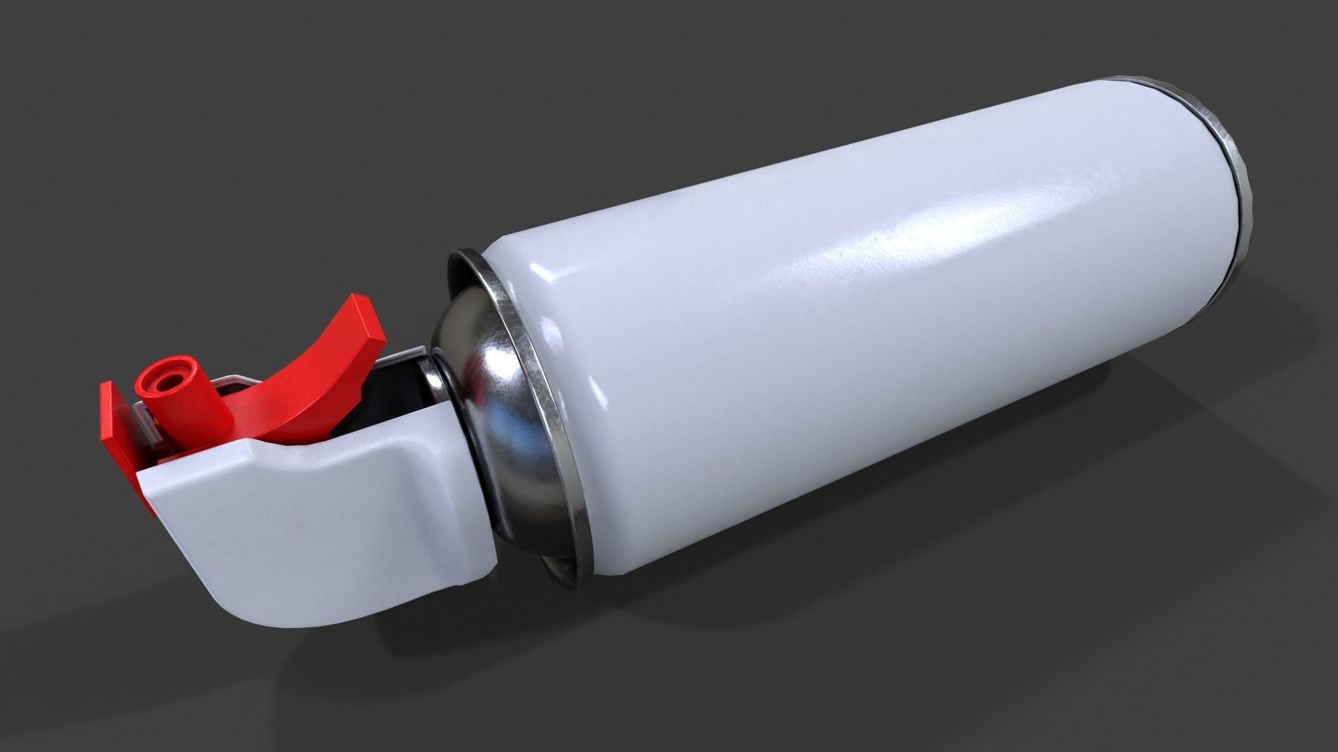 Compressed Air Can V01 - Low Poly Low-poly 3D model_18