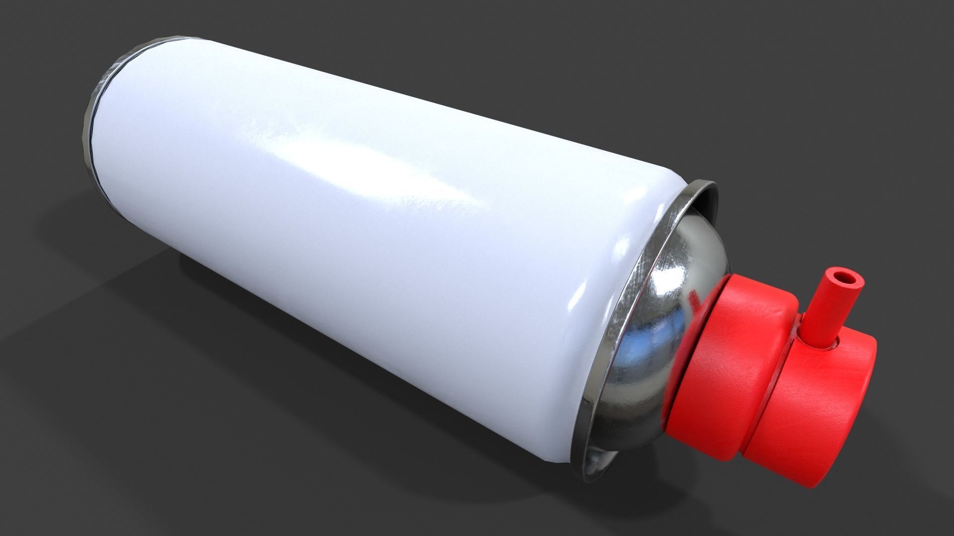 Compressed Air Can V02 - Low Poly Low-poly 3D model_20